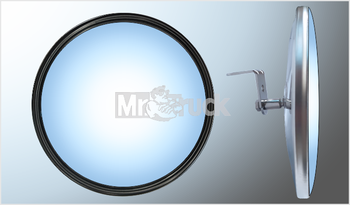 ESPEJO CENTRAL UNIVERSAL CONCAVO ACERO INOXIDABLE 8" CHINA /20