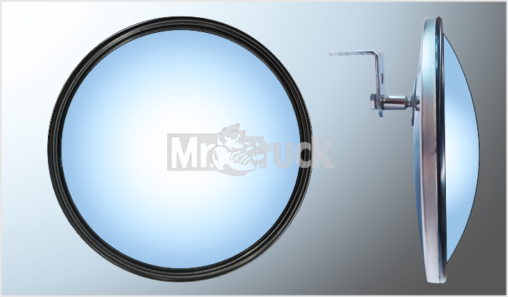 ESPEJO LATERAL UNIVERSAL CONCAVO ACERO INOXIDABLE 8.5" CHINA /20