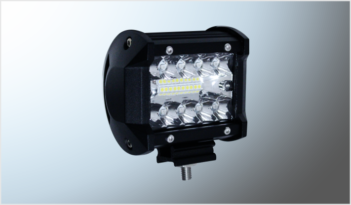 BARRA LED (2 piezas) 20 LEDS RGB+CLARO (9.5x7.5x6 cms) 9-30 Volts FUNCIONES BLUETOOTH CHINA /8