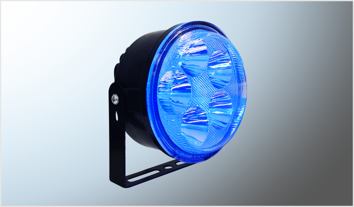 REDONDA CON 5 LEDS (8.8 cms) CHINA /50