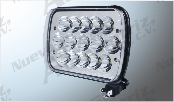 FARO UNIDAD 6054 15 CLAROS 7" CON CONECTOR 12-36 Volts CHINA /20