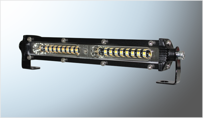 FARO BARRA 18 HYPERLEDS (17x2.5x4.5 cms) CLARA-AMBAR 18 Watts 9-32 Volts ESTROBO CHINA/40