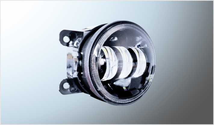 FARO AUX. JEEP Y OTROS 3 LUPAS CLARAS 30 Watts 3" 15 LEDS 1500 Lm 10-50 Volts CHIN/10