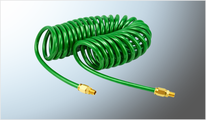 MANGUERA PARA SOPLETEAR P/CAMION PU 5 mts VERDE "MR. TRUCK" C/COPLES CHINA /30