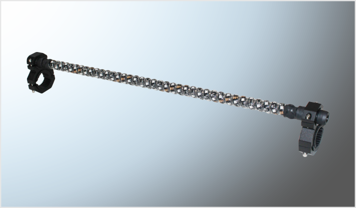 LUZ LED DECORATIVA CILINDRICA 120 LEDS 5050 RGB (75 cms) 9-16 Volts C/ONTROL FUNCIONES BLUETOOTH Y ABRAZADERAS CHINA/20