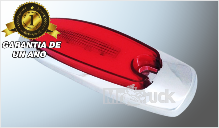 PLAFON P/ATOR. OVAL. 15x4cms " "Mr. TRUCK" PLAST. CROM. PLASMA 12V T/PETER ESTRO- ALTA-BAJA/100