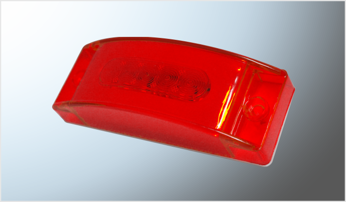 P/ATOR. REC. "Mr. TRUCK" (15x5x4 cms) 5 LEDS ROJOS+PLASMA 24V FIJO-ESTROBO- FUNCIONES/125