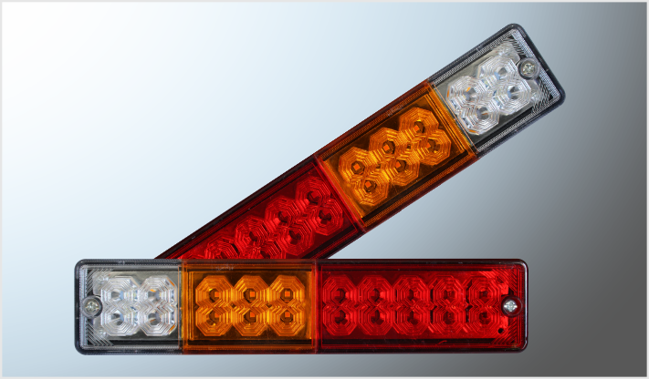 PLAFON CALAVERA UNIVERSAL 20 LEDS (23.5x5x3 cms) ALTA-BAJA- 10- 30 Volts CHINA/50