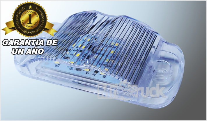 PLAFON LATERAL P/ATORNILLAR 4" "MR. C/JOROBA 14 LEDS CLAROS FIJO Y ESTROBO CHINA /100