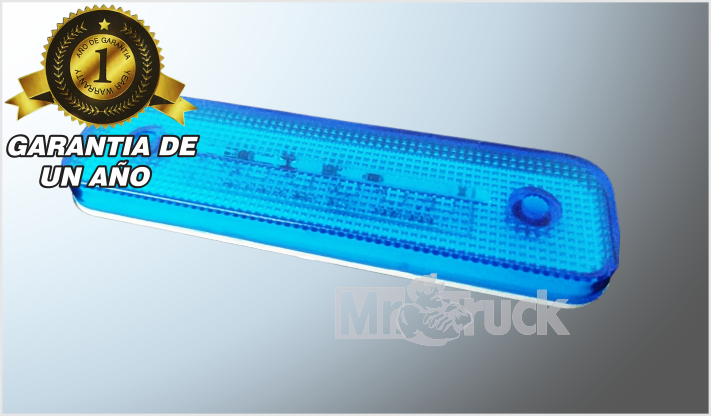 PLAFON P/ATORNILLAR 4" PLANO "MR. TRUCK" 6 LEDS AZULES 12 Volts CHINA /100