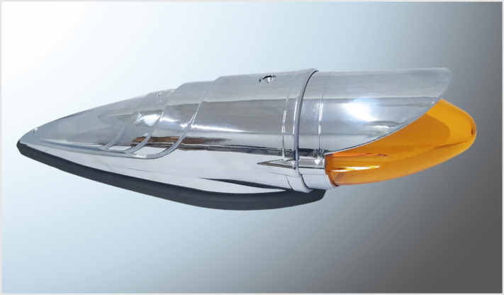 PLAFON ZEPPELIN TOLDO 12 LEDS (14x8 cms) HUMO UNIVERSAL 12 Volts 5 PIEZAS CON SWITCH CHINA/20