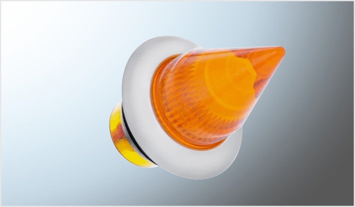PLAFON "PICO" 2 LEDS MINI (4.5x1.5 cms) 12 Volts FIJO CHINA /100