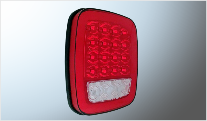 CALAVERA T/JEEP "Mr. TRUCK" 36 SUBE-BAJA- ESTROBO MULTIF (14x16cms) 12-24 Volt/40