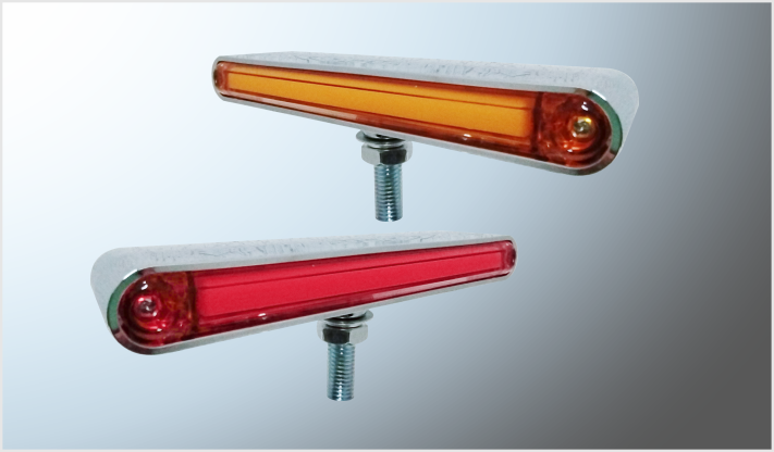 DIREC. "Mr.TRUCK" PLASMA AMBAR- ALTA-BAJA-ESTROBO- CAMINATA 12-24 Volts DERECHO /20