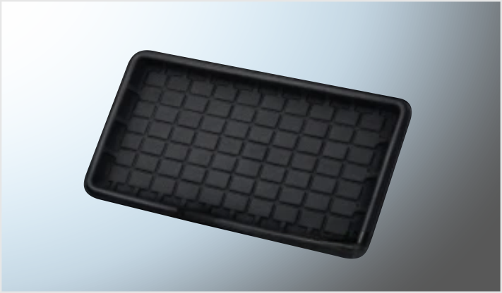TAPETE PARA CAJUELA RECTANGULAR AUTO-SUV NEGRO (90 x 50 cms) CHINA/20
