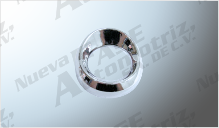 A-483 BISEL PLASTICO CROMADO PARA MARCADOR MINI ( 1 1/2" ) NACIONAL