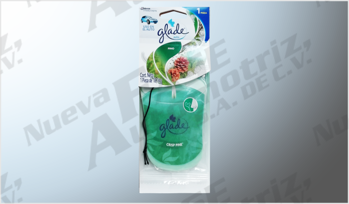 GLADE AROMATIZANTE PAPEL P/COLGAR "PINO" 18,14 grs CHINA /12