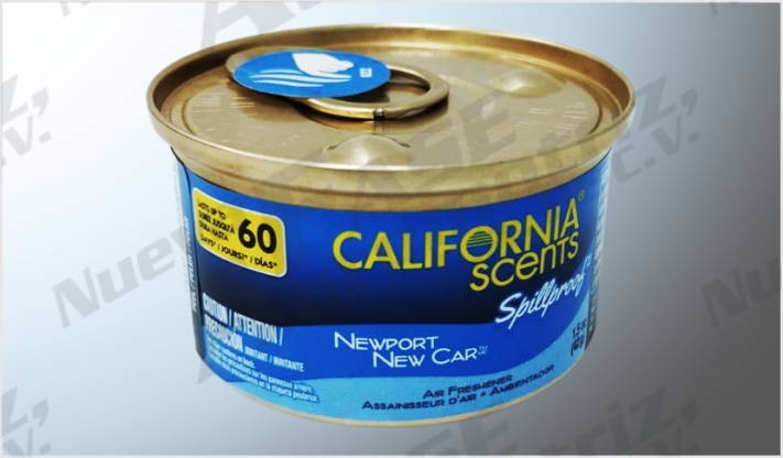 AROMATIZANTE "CALIFORNIA SCENTS" CARRO NUEVO INDIVIDUAL USA /18