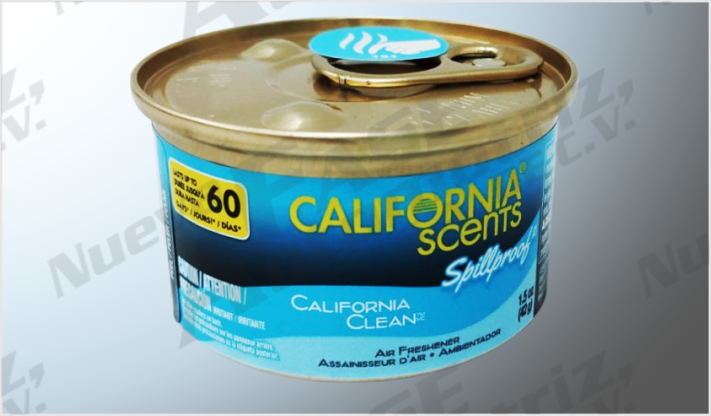 AROMATIZANTE "CALIFORNIA SCENTS" ORGANICO CALIFORNIA INDIVIDUAL USA /18