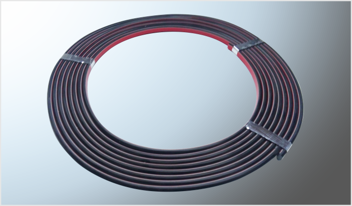MOLDURA CARIBE NEGRA 7.2 MTS TRIM PLASTICS
