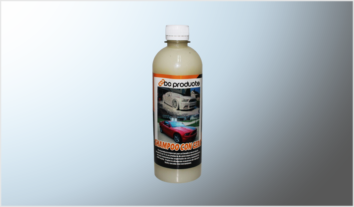 SHAMPOO CON CERA "DC PRODUCTS" 500 mL NACIONAL /