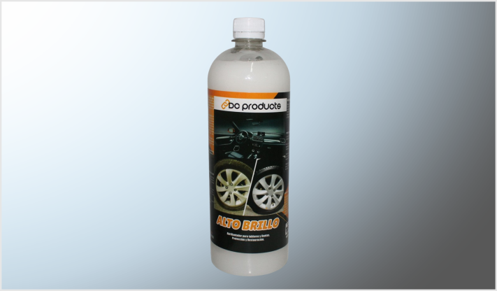 ALTO BRILLO BLANCO "DC PRODUCTS" BLANCO 1 Lt P/TABLEROS Y LLANTAS NACIONA
