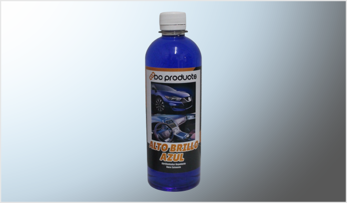 ALTO BRILLO "DC PRODUCTS" AZUL 1 Lt P/TABLEROS Y LLANTAS NACIONAL