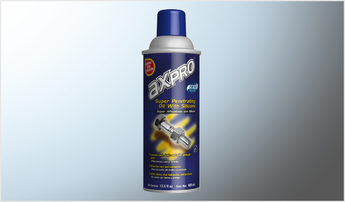 SUPER AFLOJATODO Y LUBRICANTE "AXPRO" GRANDE 400 mL (16 oz) /12