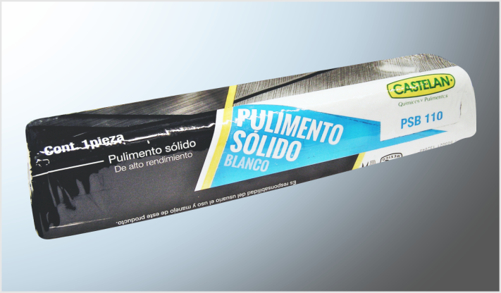 BARRA P/PULIR ALUMINIO BLANCA 1.100 Kgs NACIONAL /24