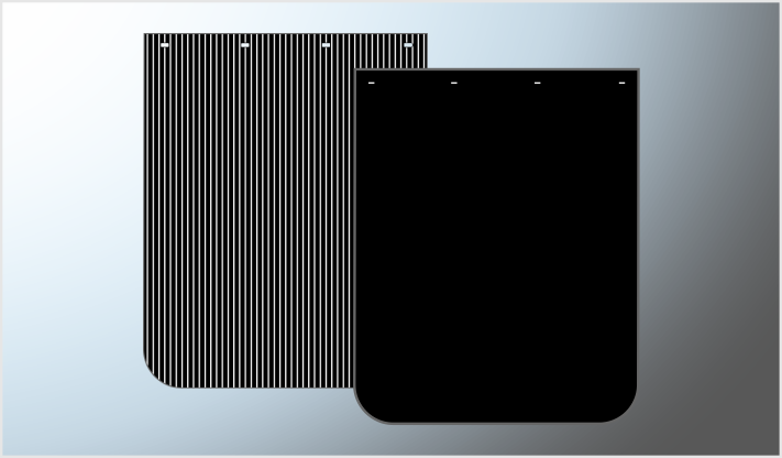 LODERA DE POLIETILENO NEGRA 61x76 cms "ANTI- SPLASH" 5 mm CHINA /
